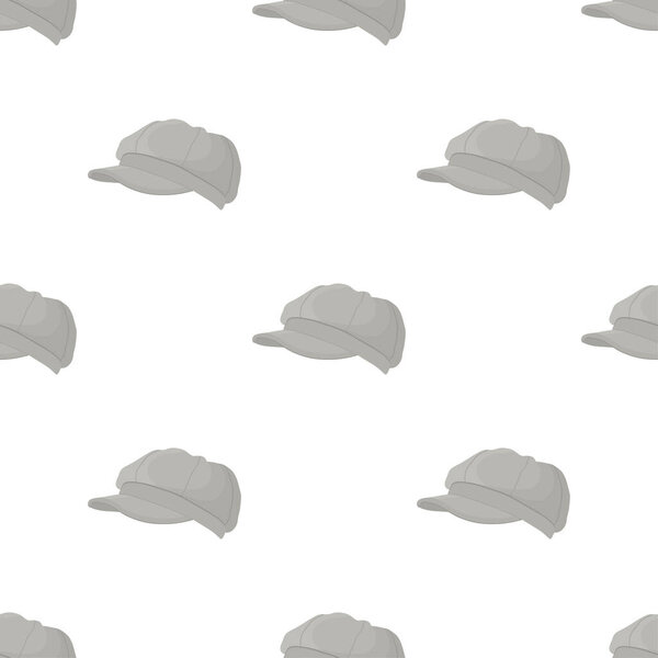 Illustration on theme colored pattern hats visor, beautiful caps in white background. Caps pattern consisting of collection hats visor for wearing. Pattern of design hats, caps visor for weather.