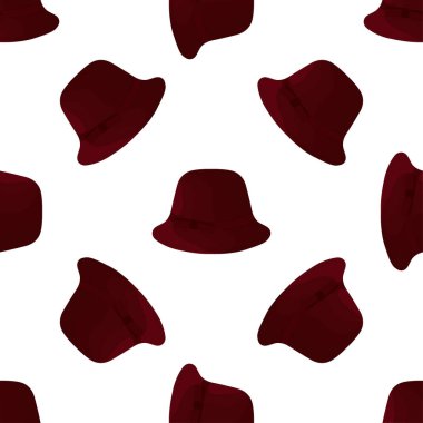 Tema renkli desenli şapkalar panama, beyaz arka planda güzel şapkalar. Giymek için panama şapkalarından oluşan kapak deseni. Tasarım şapkaları, hava durumu için panama.