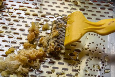 Arı kovanının soyut altıgen yapısı altın bal kovanından bal peteği, bal peteği yaz kompozisyonu arı köyünden vıcık vıcık bal, bal kırsalından kırsal arılara bal peteği