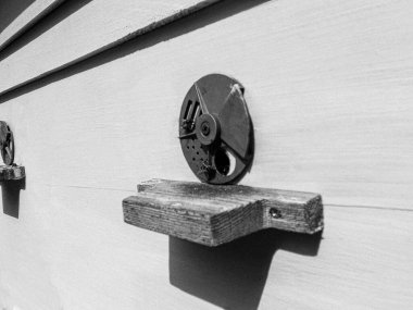 Kanatlı arı yavaşça uçar ve canlı çiçeklerden özel arı kovanına nektar toplar. Arı kovanından, arı kovanından, arı bacağındaki çiçek tozundan, arılara yakın planda arı kovanından oluşan arı kovanından.