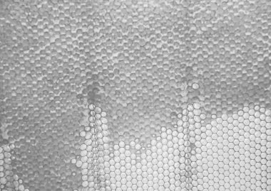 Altın nektarla dolu altıgen bal peteklerinden arı damlayan bal damlası, bal peteği yaz kompozisyonu doğal bal damlası, balmumu çerçeve arısına damlayan bal damlası, bal peteğine damlayan bal damlası