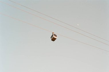 Teleferik manzarası, füniküler. 