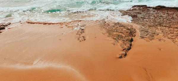 Playa Olas Del Océano Fondo Naturaleza — Foto de Stock