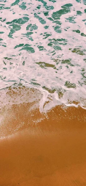 Fondo Para Pantalla Móvil Fondo Pantalla Playa Móvil — Foto de Stock