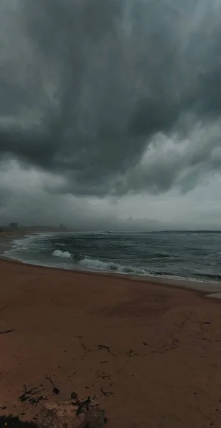 Португалия Шторм Море Океанские Волны — стоковое фото