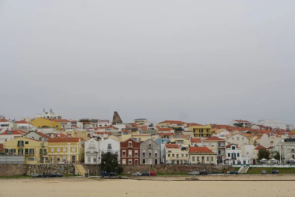 Figueira Foz Kota Portugal Stok Lukisan  