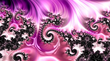 Soyut fraktal desenler ve şekiller. Sonsuz evren. Gizemli psikedelik rahatlama kalıbı. Dinamik akışkan doğal formlar. Kutsal geometri. Mistik sarmallar. 3 Boyutlu Hazırlama.