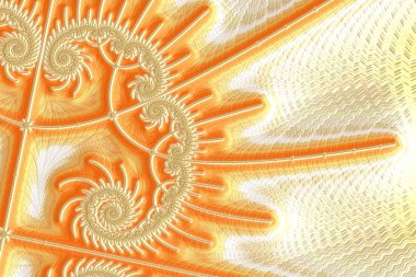 Soyut fraktal desenler ve şekiller. Sonsuz evren. Gizemli psikedelik rahatlama kalıbı. Dinamik akışkan doğal formlar. Kutsal geometri. Mistik sarmallar. 3 Boyutlu Hazırlama.