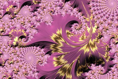 Soyut fraktal desenler ve şekiller. Sonsuz evren. Gizemli psikedelik rahatlama kalıbı. Dinamik akışkan doğal formlar. Kutsal geometri. Mistik sarmallar. 3 Boyutlu Hazırlama.