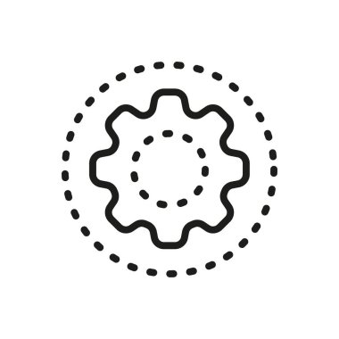 Çerçeve simgesi. Beyaz arkaplan vektörü üzerindeki çerçeve ana hatları