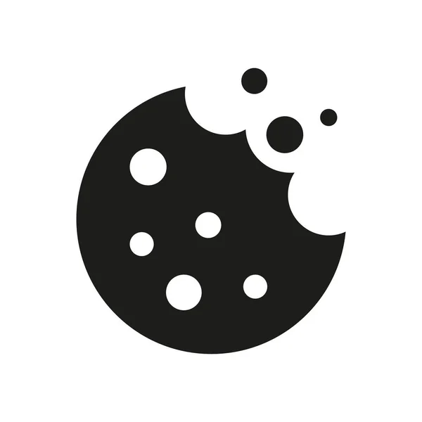 Ikona Řádku Konceptu Cookie Návrh Symbolu Cookie Vektorová Ilustrace — Stockový vektor