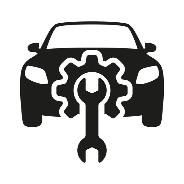 Automotive Repair Icon Car Service Mechanic Tools Vector Illustration — 스톡 벡터