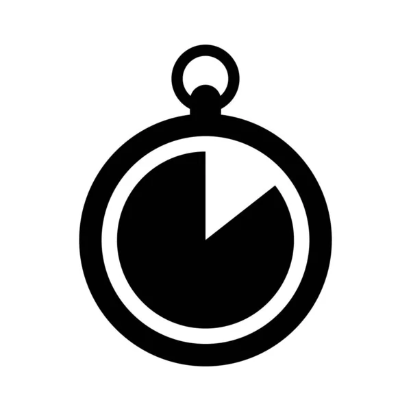 Chronometr Stopwatch Icon Fast Time Timestamp Vector Illustration — 스톡 벡터