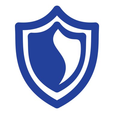 Logo security or Safe icon. Shield and Protection  Vector illustration