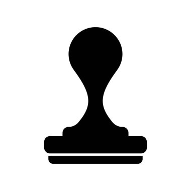 Stamp or stamper Icon. Signature stamp Vector illustration