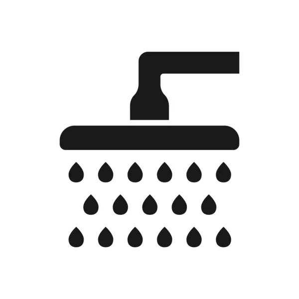 Shower Icon. Showered Vector illustration