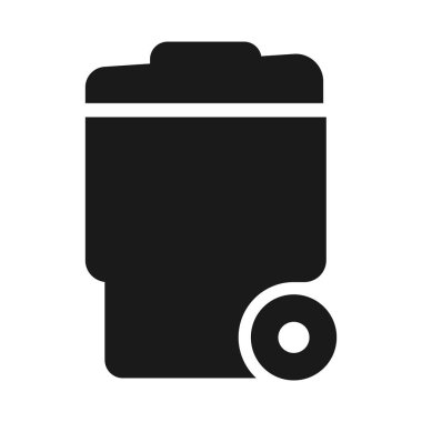 Trash can icon. Trash bin vector illustration
