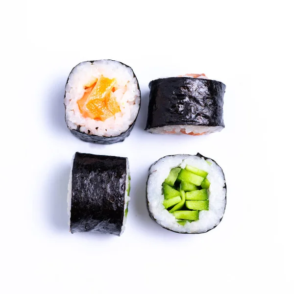 Sushi Maki Roll Japanese Sushi Seafood — Stockfoto