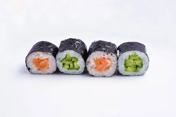 Sushi Maki Roll Japanese Sushi Seafood — Zdjęcie stockowe