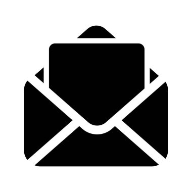 e-mail or mail icon. Email envelope, letter vector illustration