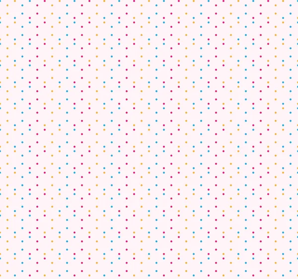 Seamless Colorful Dot Pattern Design Vector — Stock Vector