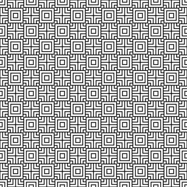 Geometrik desen, kare pürüzsüz desen tasarımı, vektör
