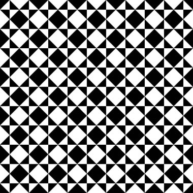 Modern geometrik dikişsiz kalıp tasarımı, vektör arkaplanı.