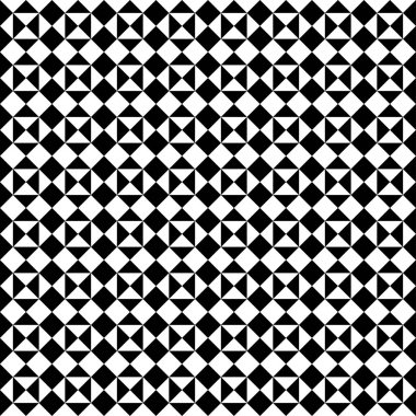 Modern geometrik dikişsiz kalıp tasarımı, vektör arkaplanı.