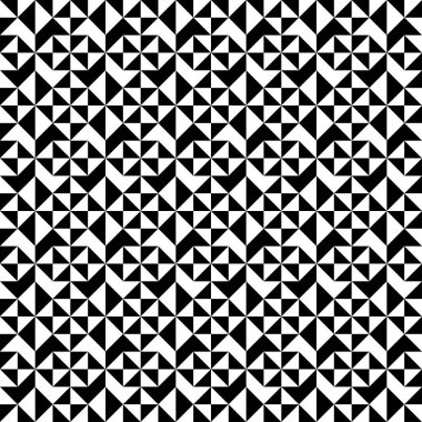 Modern geometrik dikişsiz kalıp tasarımı, vektör arkaplanı.