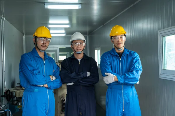 Trabajador Industrial Que Trabaja Fábrica Torno Metal Fábrica Fabricación Industrial —  Fotos de Stock