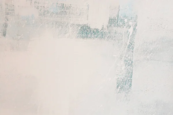 Soyut sanat geçmişi. Tuval üzerine yağlı boya boya. Mavi ve beyaz dokular. Sanat eserinin bir parçası. Akrilik boya lekeleri. Modern sanat. Çağdaş sanat. Yağlı boya.