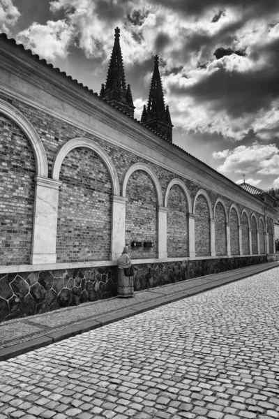 Burgen Brücken Architektur Und Gebäude Städte Und Gemeinden Und Prag — Stockfoto