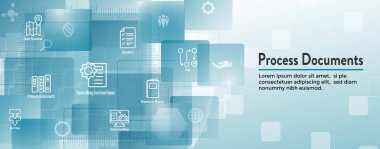 Bir İş Çalıştırılırken Standart İşlemler - El kitabı, Adımlar ve ana hatlar içeren Uygulama (outline sop web başlığı afişi)