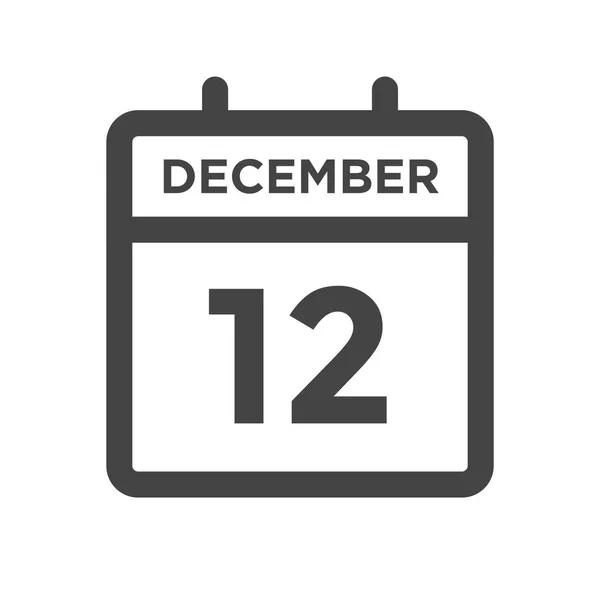 Календарний День Або Календарна Дата Кінцевого Терміну Призначення — стоковий вектор