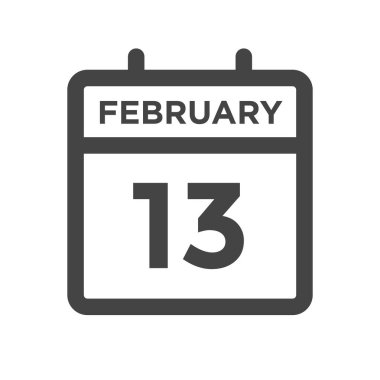 13 Şubat Takvim Günü ya da Tarih ve Randevu Tarihi