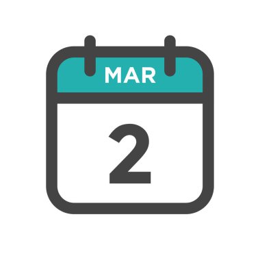 2 Mart Takvim Günü veya Tarih ve Randevu Tarihi