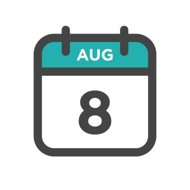 8 Ağustos Takvim Günü ya da Tarih ve Randevu Tarihi