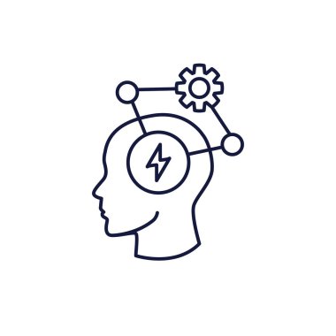 BPD - Zihinsel hastalık fikrini gösteren Sınır Çizgisi Kişilik Bozukluğu simgesi