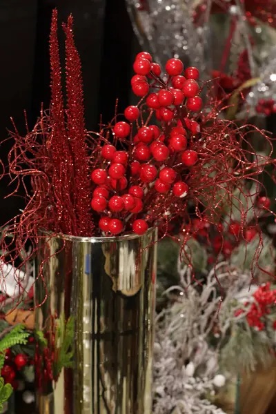 Ornamentos Natal Ursinhos Pelúcia Estrelas — Fotografia de Stock