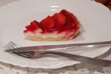 Apple Pie with Cream Dessert