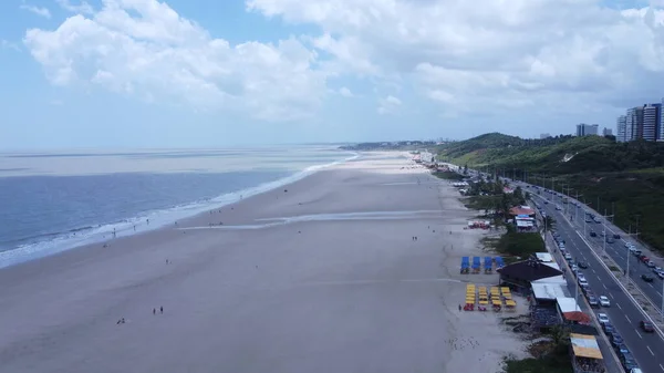 Sao Luiz Maranhao Plajı Brezilya — Stok fotoğraf