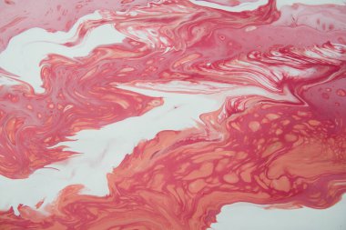 Yaratıcı soyut el yapımı arka plan, çağdaş sanat. Duvar kağıdı, doku, tuvaldeki akrilik boya parçasını kapat. Akışkan sanat. Modern sanat. Akrilik boyalar.