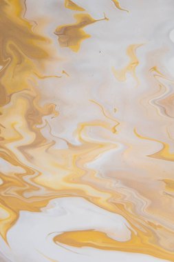 Mermer dokusu. Soyut renkli arka plan boyaları karıştırıyor. Doku, akrilik akışkan sanatın bir parçasını kapat. Yaratıcı soyut el boyası arka plan, duvar kağıdı, duvar kağıdı. Modern sanat.