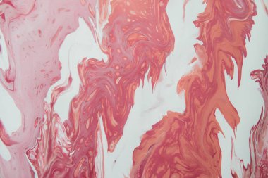 Yaratıcı soyut el yapımı arka plan, çağdaş sanat. Duvar kağıdı, doku, tuvaldeki akrilik boya parçasını kapat. Akışkan sanat. Modern sanat. Akrilik boyalar.