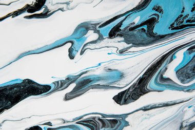 Mermer dokusu. Tuvale resim yapmak. Modern sanat. Sıvı Sanat.