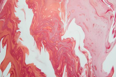 Çağdaş sanat. Duvar kağıdı, doku, tuvaldeki akrilik boya parçasını kapat. Akışkan sanat. Modern sanat. Akrilik boya. Yaratıcı soyut el boyaması arkaplan,