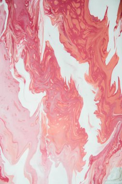 Çağdaş sanat. Duvar kağıdı, doku, tuvaldeki akrilik boya parçasını kapat. Akışkan sanat. Modern sanat. Akrilik boya. Yaratıcı soyut el boyaması arkaplan,