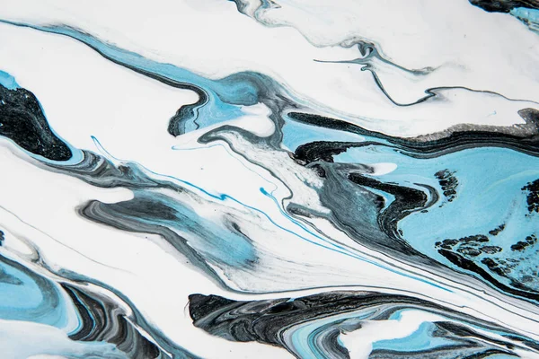 Mramorová Textura Malování Plátno Moderní Umění Fluid Art Kreativní Abstraktní — Stock fotografie