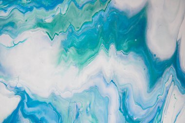 Modern sanat. Duvar kağıdı. Mermer dokusu. Tuvale resim yapmak. Yaratıcı soyut el boyası arka plan, duvar kağıdı, doku, akrilik akışkan sanatın bir parçası. Boyaları karıştırıyorum. Soyut renkli arkaplan,