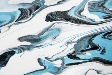 Mermer dokusu. Soyut renkli arka plan, duvar kağıdı. Tuvale resim yapmak. Modern sanat. Sıvı Sanat. Yaratıcı soyut el boyası arka plan, duvar kağıdı, doku, boya karışımı. Akrilik parçası